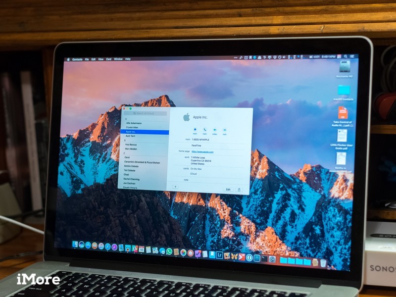 what mac os x tool is used to search for files, directories, or contacts?